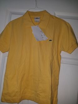 Lacoste stretch shirt size 10