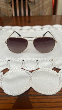 Gold & Brown Aviators