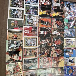 Baseball, Basketball, And Football Trading Cards