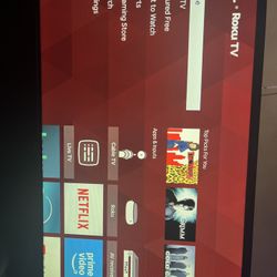 32’ TCL Roku Tv With Remote 