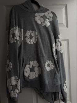3D puff-print flower tracksuit