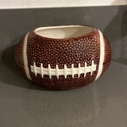 Football Ceramic Table Center Piece