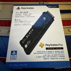 WD Playstation 4tb Hard Drive