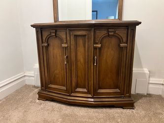 Vintage Mid-Century Mediterranean Credenza