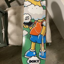 Dgk Josh Kalis Skateboard Bart Simpson