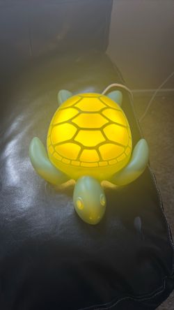 Turtle night light kids room