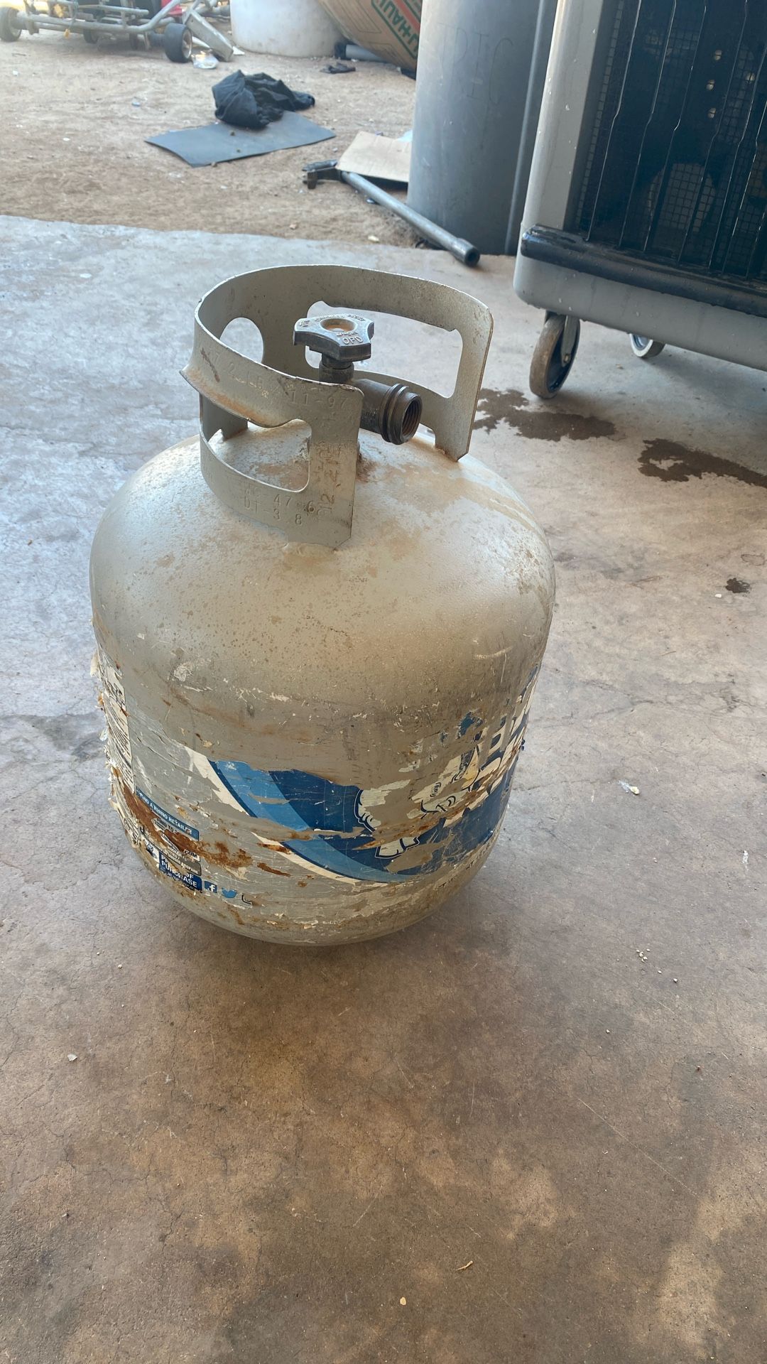 Propane tank