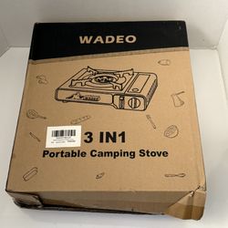 Wadeo 3n1 portable camping stove 