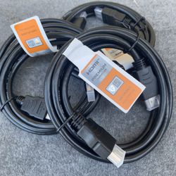 HDMI Cables - Set of 3