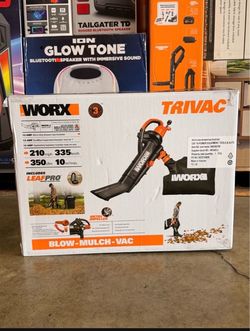 WORX TRIVAC 3-in-1 Blower Mulcher Vacuum Brand New In Box