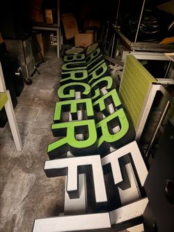 2 commercial business signs need gone ASAP. Send me your best offer.