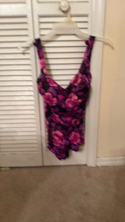 Floral Print One-Piece Swimsuit