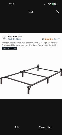 Bed frame Turns into all bed sizes