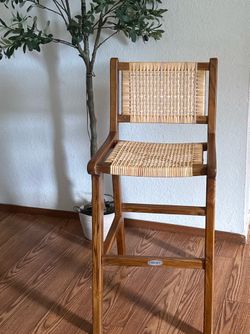 Bamboo style bar stool