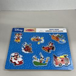 Melissa and Doug Mickey Mouse Vehicles Sound Puzzle