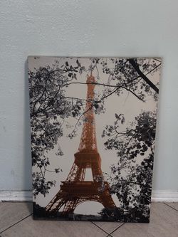 Eiffel tower poster