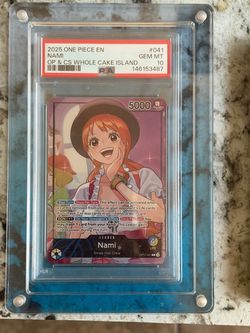 One piece nami psa 10