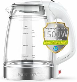 Brand New NISVITU 1.7L Dual Wall Electric Kettle - White
