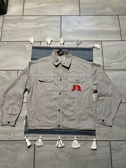 Fucken awesome skeleton khaki jacket Size Medium
