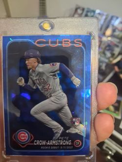 Pete crow armstrong sapphire RC  MVP
