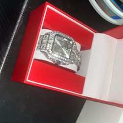 New Mossanite Watch 