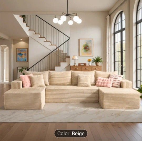 LARGE U-SHAPE COUCH‼️‼️