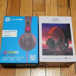 JLab JBuddies Studio² & B39 Wireless Headphones