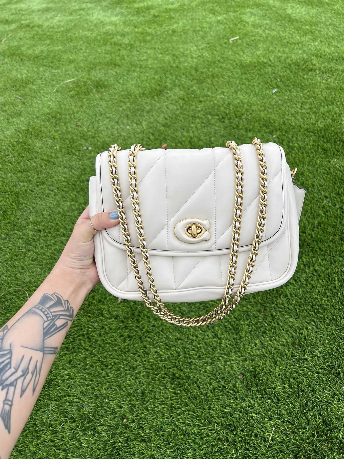 Coach Madison Quilted Leather Shoulder Bag