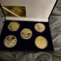 Marilyn Monroe Worth Collection Coins
