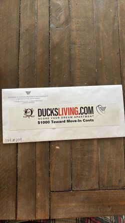 Anaheim ducks move in cost $1000