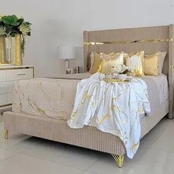 Cama Queen Size 🆕️ DELIVERY GRATIS,  Financing Available 