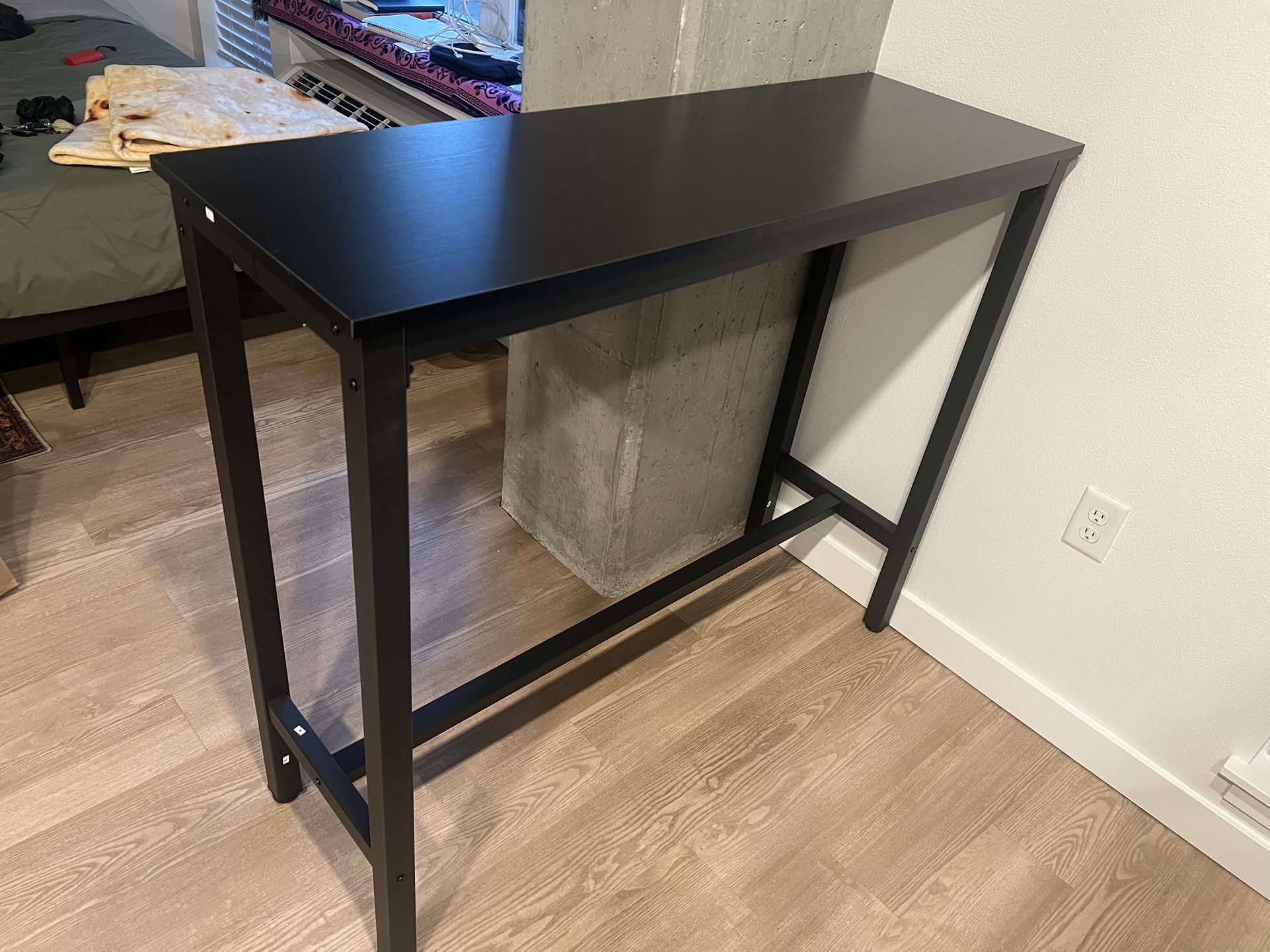 Black High Top Table