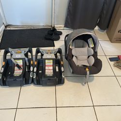 Chicco Keyfit 30  Car Seat And Two Bases