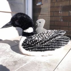 L.L. bean Duck Plush With Baby 