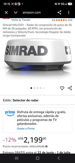 SIMRAD HALO20+ 20" RADAR DOME W/10M CABLE