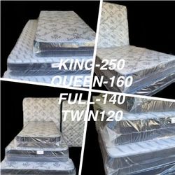 Brand new mattress sets