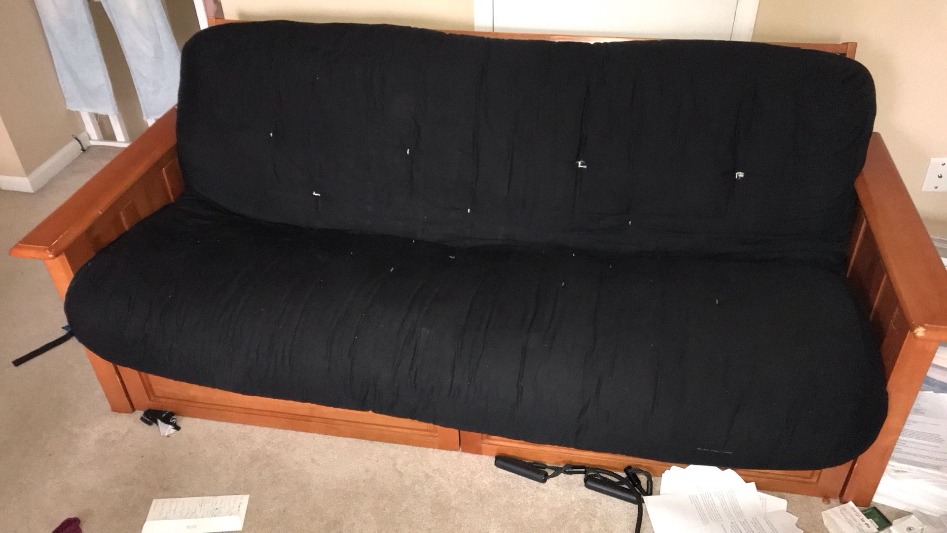 Solid Wood Futon Full Size