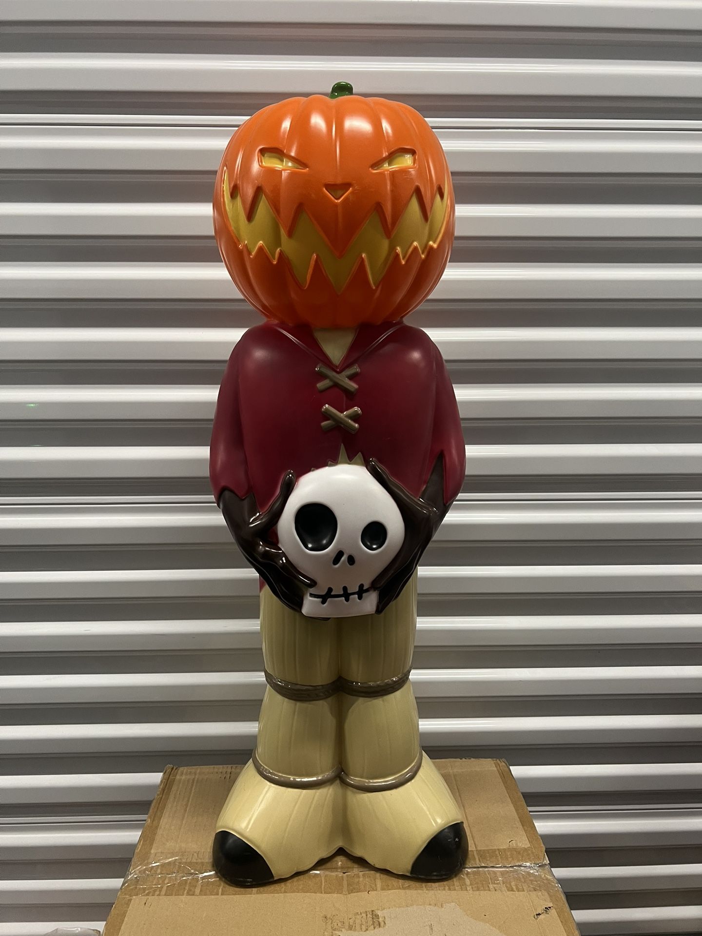 Halloween Nightmare Before Christmas Pumpkin King Jack 36” Blow Mold Halloween Decor