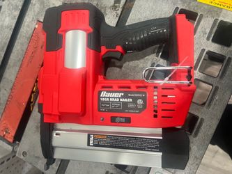 Bauer tools  nailer and stapler