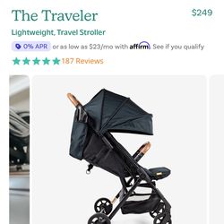 Zoe travel tandem stroller