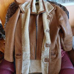 Shearling Sheepskin Jacket Coat