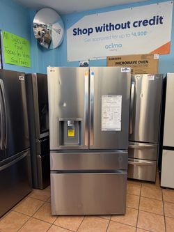 LG 26 Cu.Ft. Smart Counter Depth Max French Door Refrigerator with Full Convert Drawer