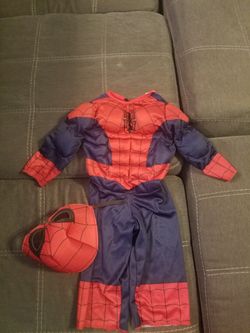 Spiderman costume toddler size