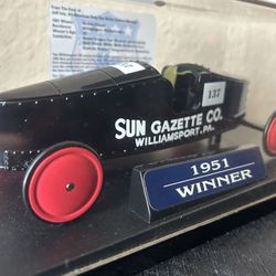 VTG- 1951 Soap Box Derpy Champion Die Cast Car 