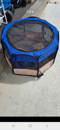 Puppy Playpen, red only