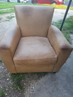 Couch leather color beige
