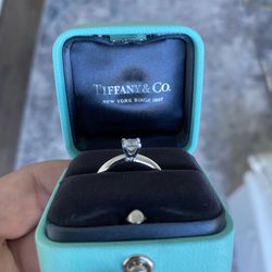 Tiffany & Co Diamond Ring 0.48c Platinum