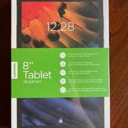 8” Tablet Lenovo-NEW!