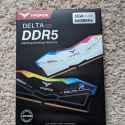 New T-Force Delta RGB 32GB DDR5 5600 RAM