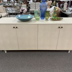 Made Goods Shagreen Wrapped Style Credenza